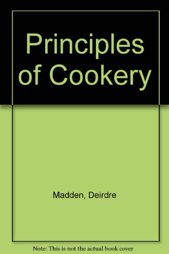 Stock image for Principles of Cookery for sale by WorldofBooks