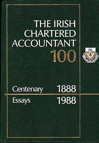 Imagen de archivo de Irish Chartered Accountant: Centenary Essays a la venta por Kennys Bookshop and Art Galleries Ltd.