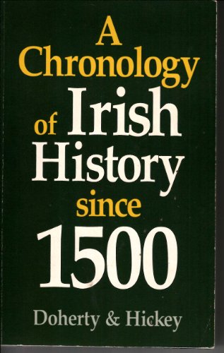Stock image for A Chronology of Irish History Since 1500 for sale by Rob the Book Man
