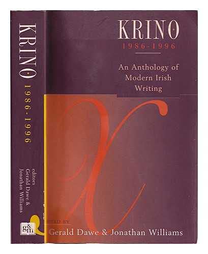 Beispielbild fr Krino 1986-1996: Anthology of Modern Irish Writing zum Verkauf von Reuseabook