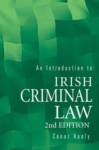 9780717134939: Introduction to Irish Criminal Law