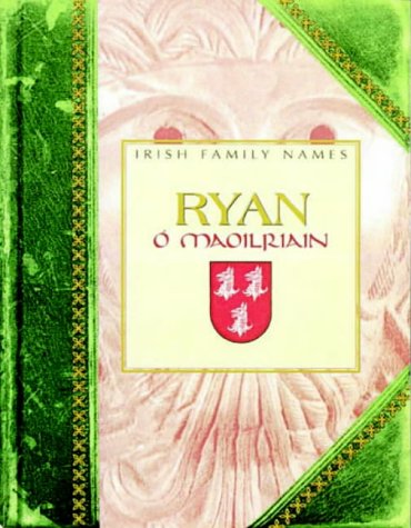 Imagen de archivo de Ryan (Irish Family Names) a la venta por Ergodebooks