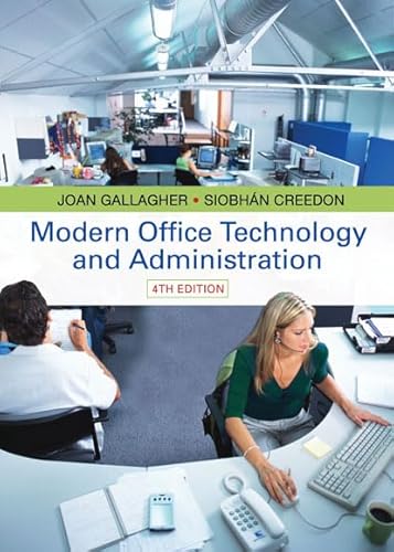 Imagen de archivo de Modern Office Technology and Administration a la venta por WorldofBooks