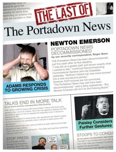 Stock image for The Last of the Portadown News for sale by MusicMagpie