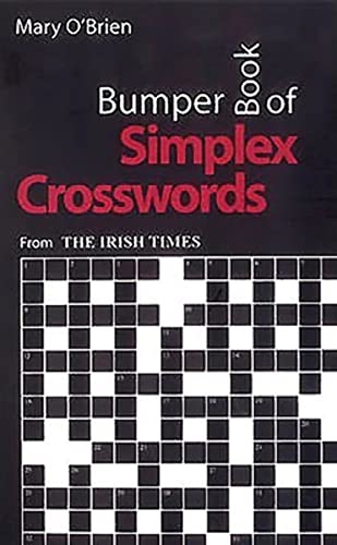 9780717143849: Bumper Book of Simplex Crosswords: From The Irish Times