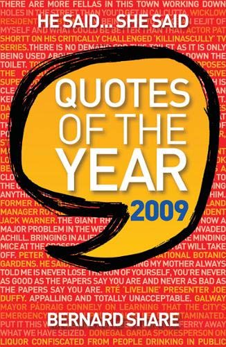 Beispielbild fr Quotes of the Year 2009 zum Verkauf von Tall Stories BA