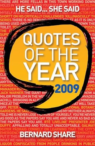 9780717146000: Quotes of the Year 2009