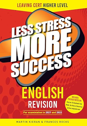 Stock image for English Revision for Leaving Cert Higher Level (Less Stress More Success) for sale by Kennys Bookstore