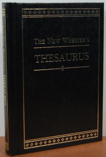 Beispielbild fr New Webster's Thesaurus zum Verkauf von Wonder Book