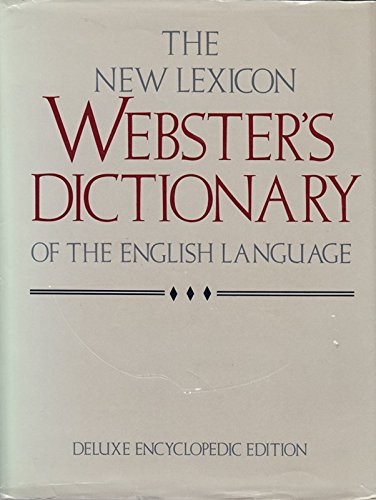 Beispielbild fr New Lexicon Webster's Dictionary zum Verkauf von Better World Books