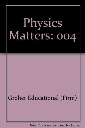 Beispielbild fr Physics Matters! zum Verkauf von Better World Books