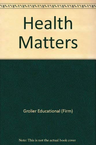 Beispielbild fr Health Matters zum Verkauf von The Book Cellar, LLC