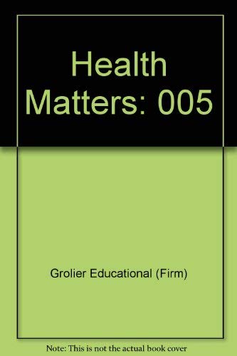 Imagen de archivo de Health Matters a la venta por The Book Cellar, LLC