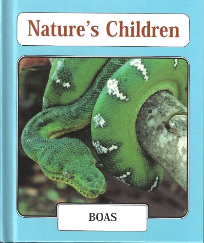 9780717259595: Boas (Nature's Children)