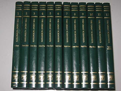 Stock image for THE GREAT SCIENTISTS: 12 VOLUMES COMPLETE for sale by MySEAbooks