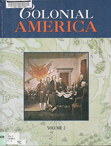 Imagen de archivo de Colonial America Volume 2 Cabot - Detroit a la venta por The Book Cellar, LLC