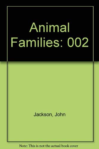 9780717295876: Animal Families: 002