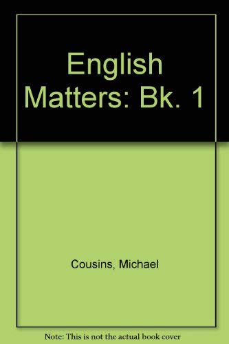 9780717511990: English Matters: Bk. 1