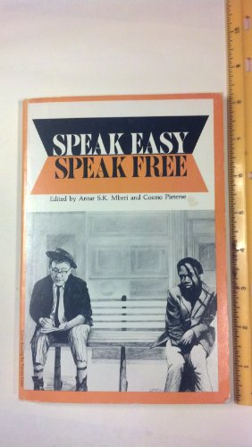 Stock image for Speak Easy Speak Free for sale by Geoff Blore`s Books