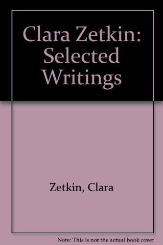9780717806201: Clara Zetkin: Selected Writings