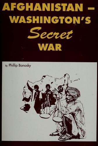 9780717807321: Afghanistan-Washington's Secret War