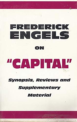 Beispielbild fr On Capital: Synopsis, Reviews and Supplementary Material zum Verkauf von Open Books