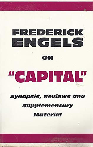 Imagen de archivo de On Capital: Synopsis, Reviews and Supplementary Material a la venta por Open Books