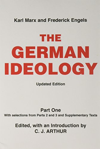 Imagen de archivo de German Ideology a la venta por Books From California