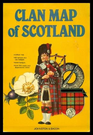 Stock image for Clan Map of Scotland for sale by Bingo Books 2