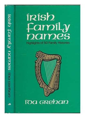 Stock image for Irish Family Names Highlights of 50 Family Histories for sale by Willis Monie-Books, ABAA