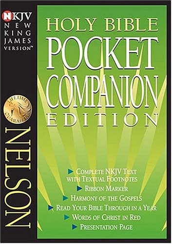 9780718001223: Pocket Companion Bible: New King James Version, Burgundy
