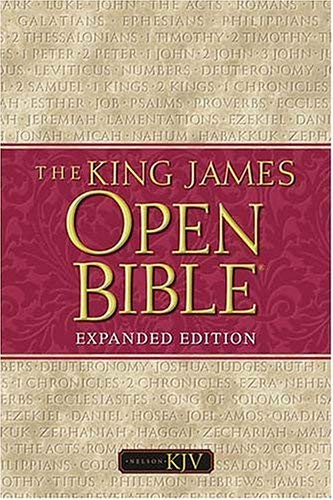 9780718002077: Open Bible-KJV-Expanded