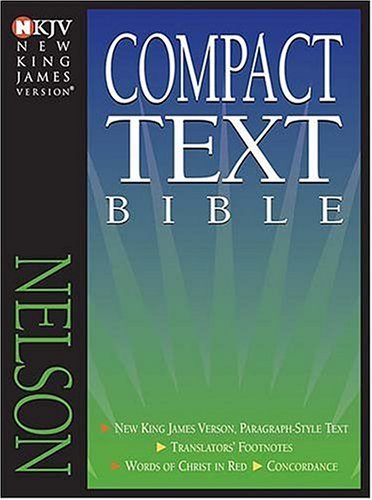 Imagen de archivo de The Holy Bible: New King James Version, Black, Compact Text a la venta por Idaho Youth Ranch Books