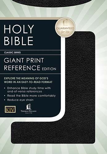 9780718003135: Personal Size Giant Print Reference Bible-KJV
