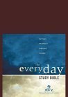 9780718006525: Everyday Study Bible: Leatherflex, Burgundy, Velva-Gold Page Edges