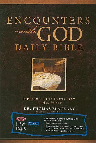 Beispielbild fr Encounters with God Daily Bible: King James Version, Meeting God Every Day in His Word zum Verkauf von Wonder Book