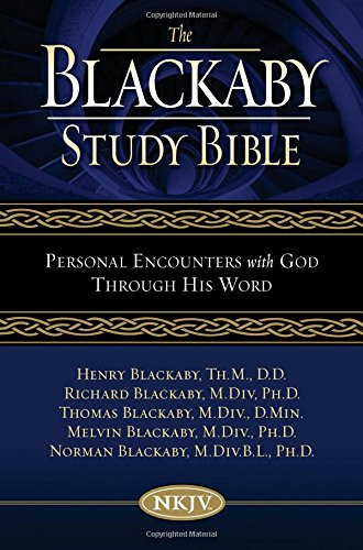 Imagen de archivo de The Blackaby Study Bible: New King James Version, Personal Encounters With God Through His Work a la venta por GoldBooks
