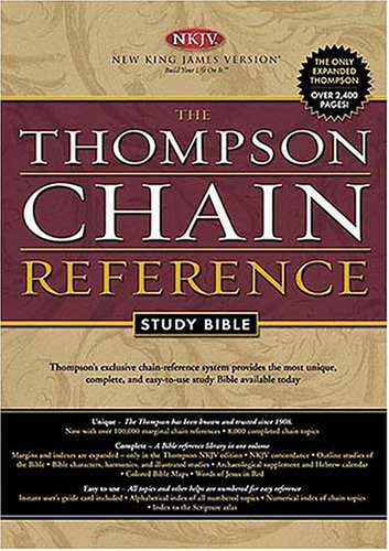 9780718008659: Thompson Chain-Reference Bible-NKJV: Thompson's Exclusive Chain-Reference Study System