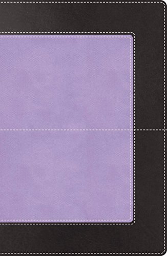 Imagen de archivo de NKJV, Super Giant Print Reference Bible, Large Print, Leathersoft, Purple/Black, Red Letter Edition (Classic) a la venta por dsmbooks