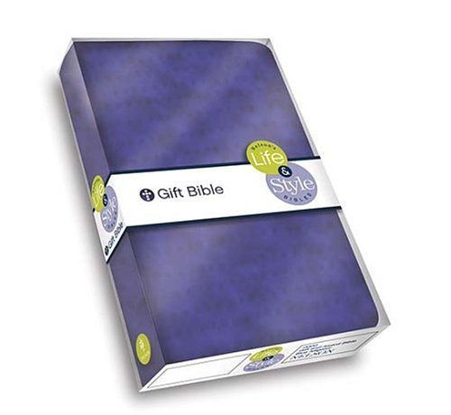 9780718009502: Life & Style Gift Bible: Purple Polka Squares, NKJV