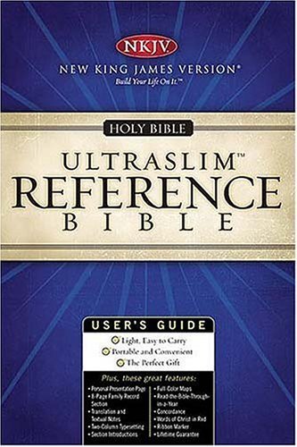 9780718009748: Holy Bible: New King James Version, Burgundy, Bonded Leather, Ultraslim Reference