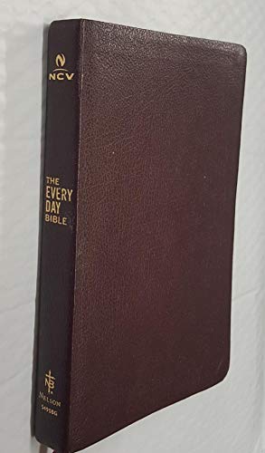 Imagen de archivo de The Everyday Bible: New Century Version, Burgundy, Bonded Leather a la venta por Revaluation Books