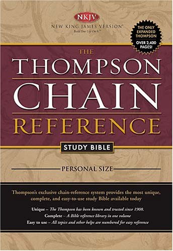 The Thompson Chain Reference Study Bible - Personal Size - Dr. Frank Charles Thompson