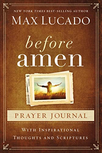 Beispielbild fr Before Amen Prayer Journal zum Verkauf von Better World Books