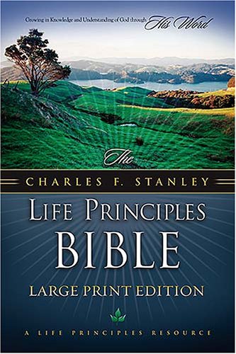 Imagen de archivo de The Charles F. Stanley Life Principles Bible: New King James Version a la venta por SecondSale