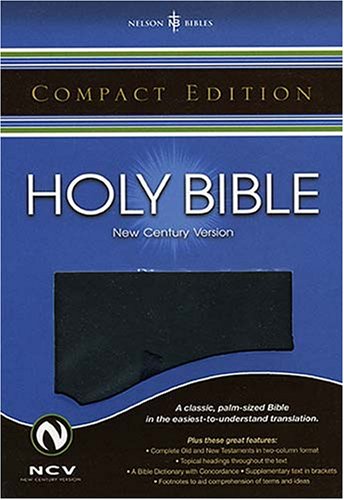 Compact Bible: New Century Version, Black (9780718014759) by NCV TRANSLATION