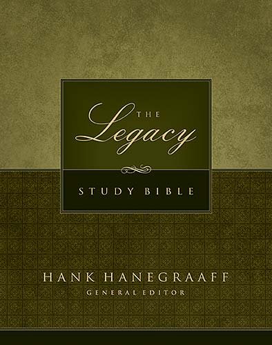 Beispielbild fr Legacy Study Bible: New King James Version, Black Bonded Leather zum Verkauf von GoldBooks