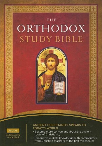 9780718019082: The Orthodox Study Bible: New King James Verison, Black, Bonded Leather
