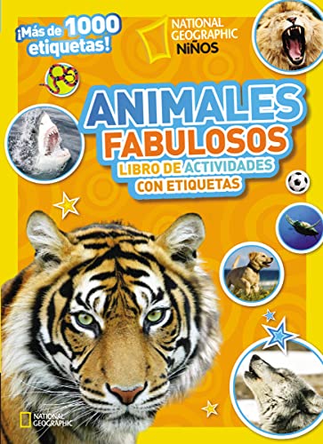 Stock image for Animales fabulosos: Libro de actividades con etiquetas (National Geographic Kids) (Spanish Edition) for sale by Books-FYI, Inc.