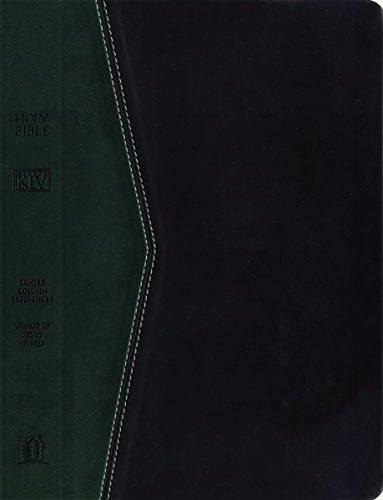 9780718024666: KJV REF BIBLE LTHSOFT BLACK GREEN